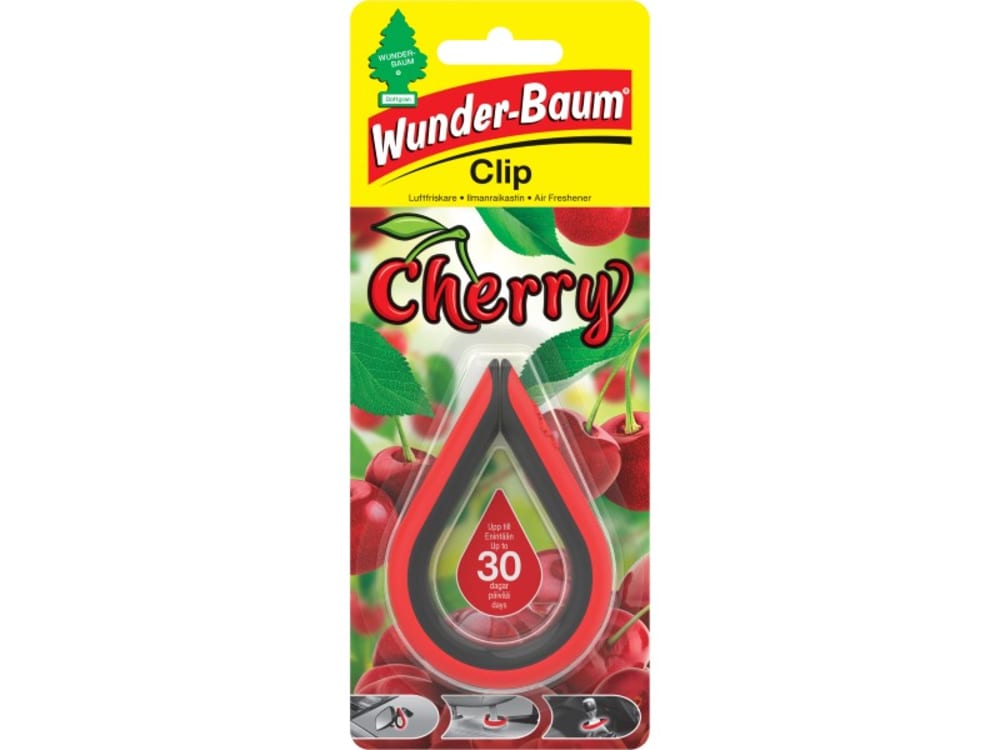 Wunder-Baum Clip 
Cherry