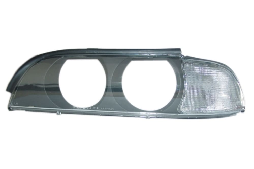 Frontlyktglass med hvit blinklys høyre