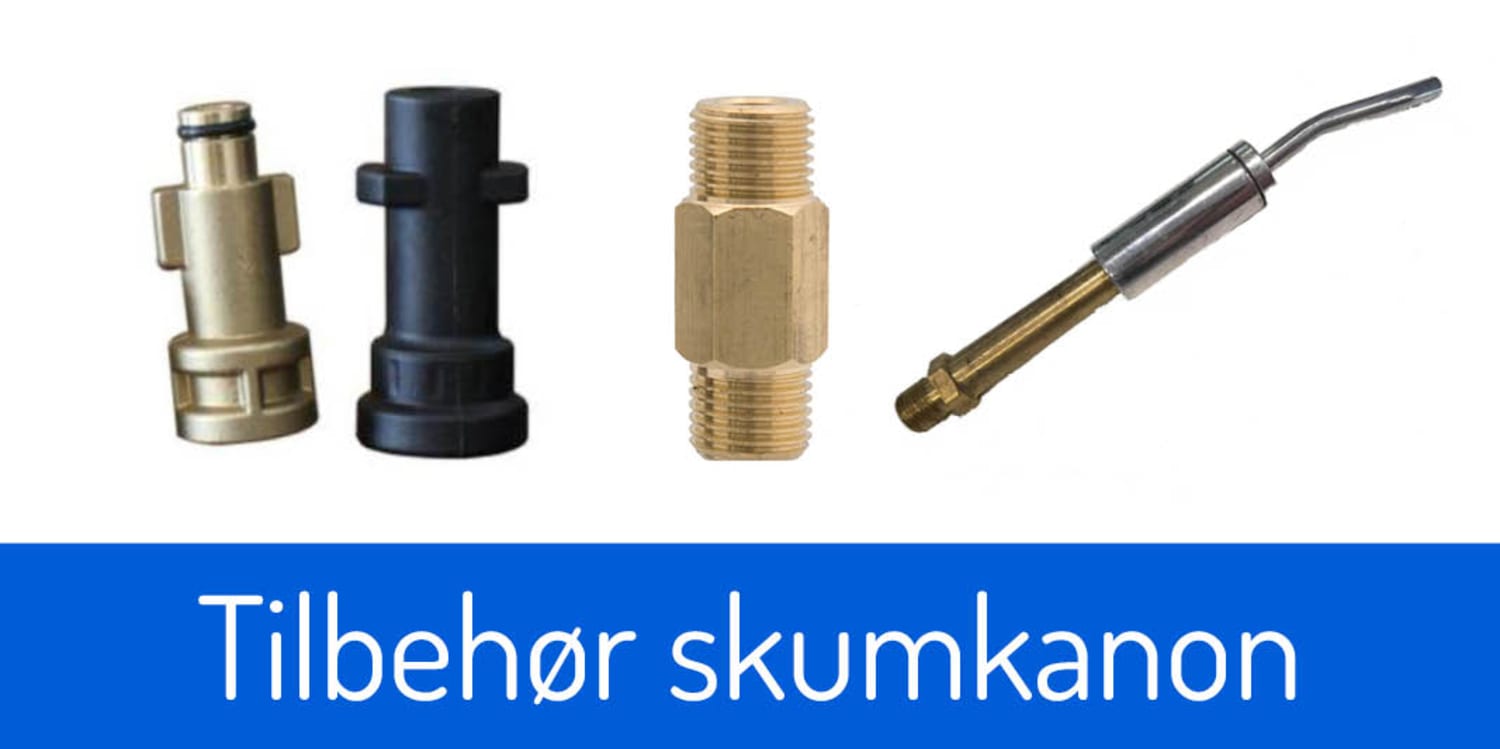 Tilbehør skumkanon