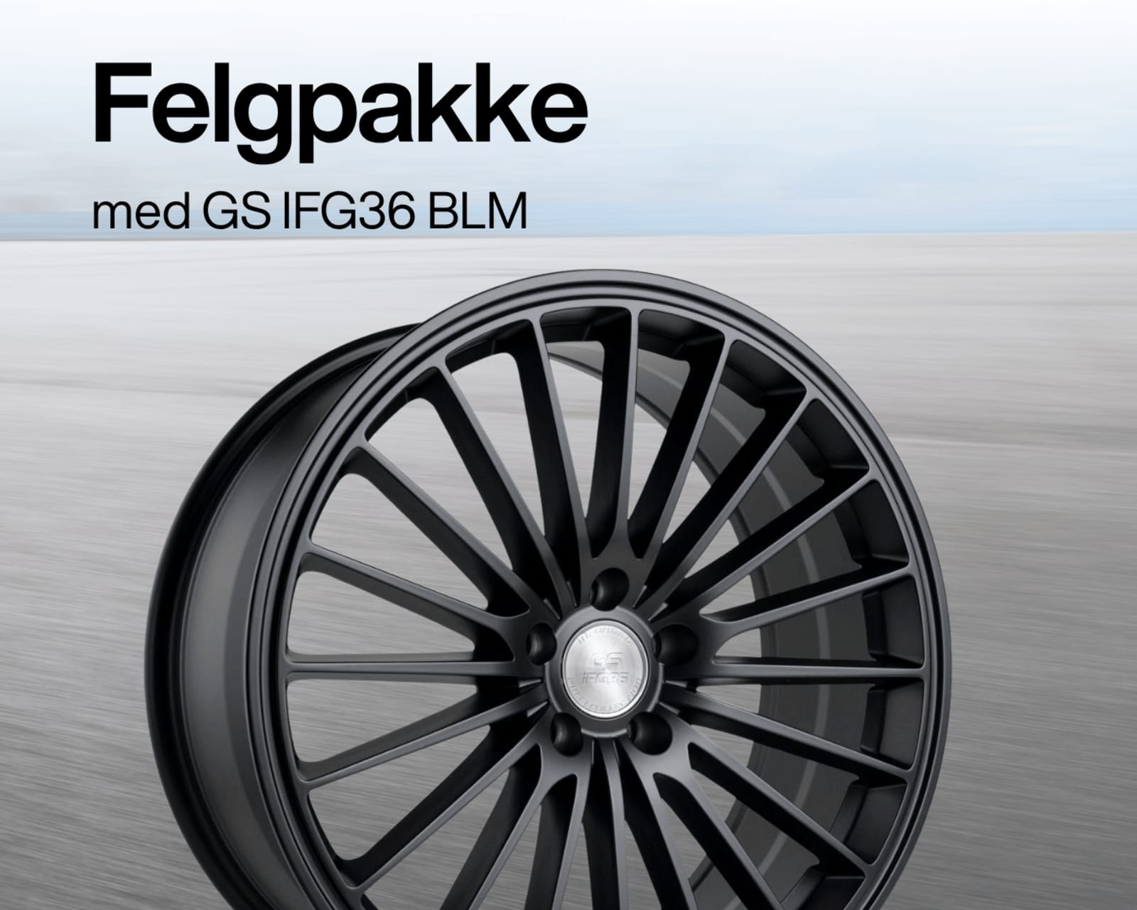 Felgpakke BMW iX3