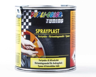 Sprayplast tynner