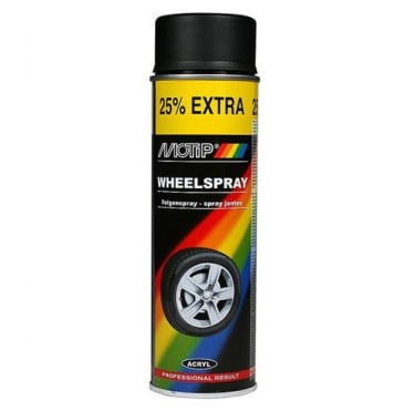 Wheel Black Matt<br />Felgspray