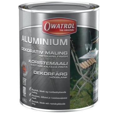 Aluminium maling<br />Owatrol