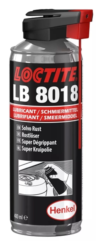 Loctite LB 8018<br />Smøremiddel, rustfjerner