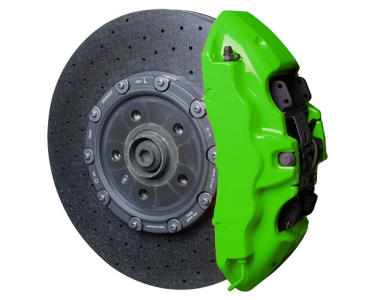 Caliper lakk sett grønn<br />NEON Green