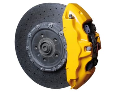 Caliper lakk sett gul<br />Performance Yellow