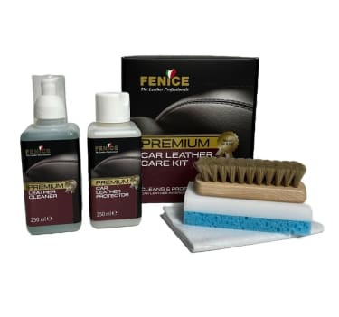 Skinnpleiesett<br />Leather Car Care