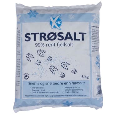 Strøsalt<br />X-It Fjellsalt