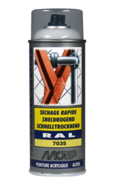 RAL 7035<br />Lys grå blank