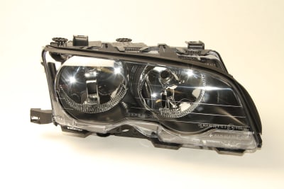 Frontlykt svart høyre