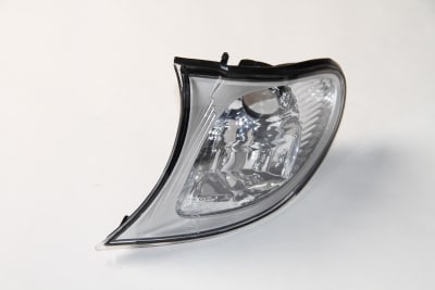 Blinklys 4d hvit 09/01- titan/crom venstre 