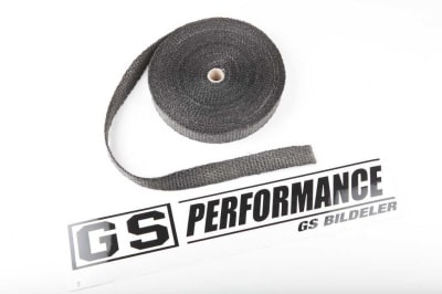 GS-performance varme bandasje 800`C 50mm 10meter Svart