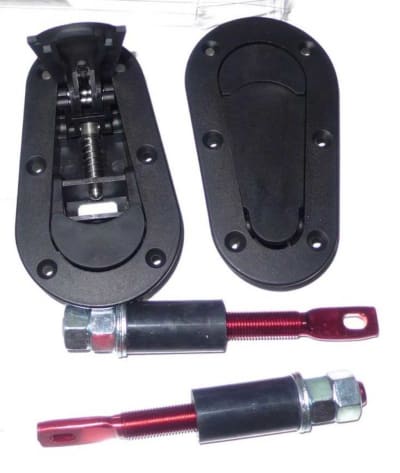 GS-performance panserlås nedfellbare