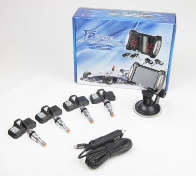 TP-Checker dekktrykk sensorer inkl LCD skjerm