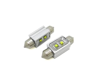 LED pære 12v - 10W<br />36 mm - stykkvis