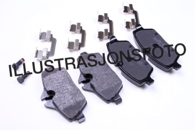 Bremseklosser fram (Febi) 