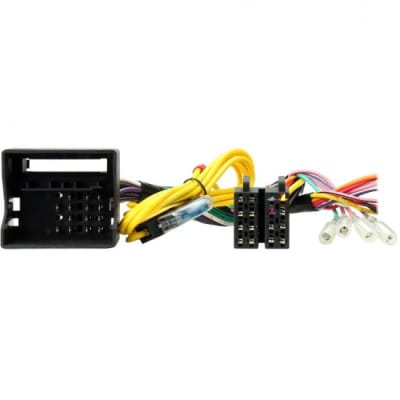 Kombinert rattfjernkontroll-adapter og ISO-overgang