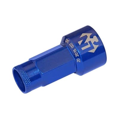 Foliatec LugNuzz Cover set - Blue anodized