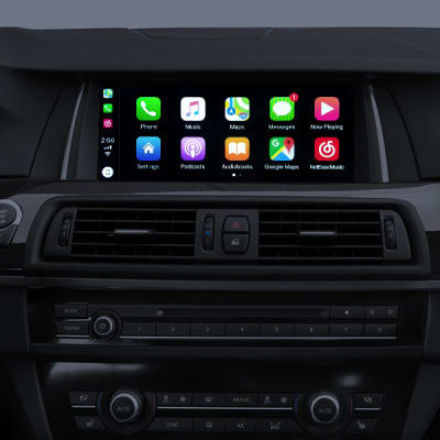 Interface NBT (CIC High)<br />Apple CarPlay og Android Auto