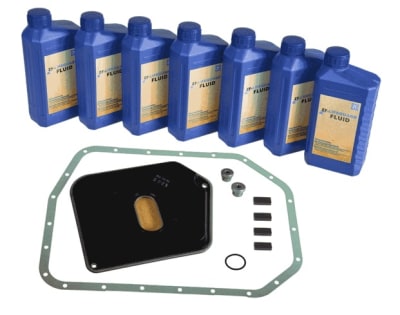 Servicekit med olje<br />Automat 5 gir