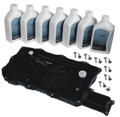 Servicekit med olje<br />Automat 8 gir