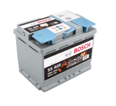 Startbatteri AGM S5 60AH - 242x175x190 mm 