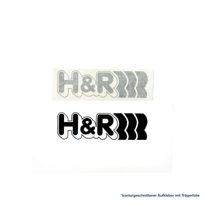 H&R Klistremerke - 14 x 4 cm