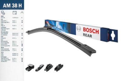 Viskerblad bakrute
Multiadapter