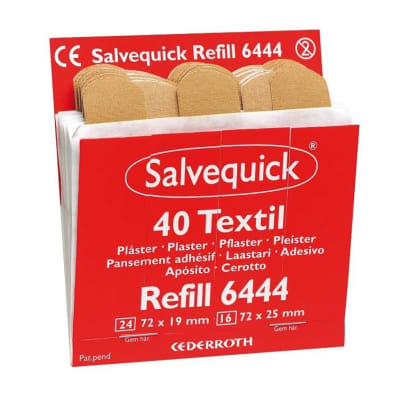 Salvequick Plaster tekstil 6444 refill