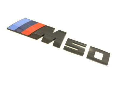 M50 emblem svart