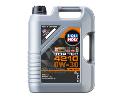Liqui Moly motorolje 5L<br />Top Tec 4210 0W-30 LL04
