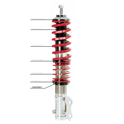 H&R Monotube counter nut front