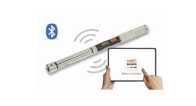 Digital slank momentnøkkel<br />med vinkel, minne og Bluetooth