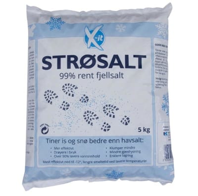 Strøsalt<br />X-It Fjellsalt