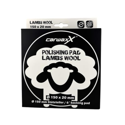 carwaxX Lambswool Polishing Pad