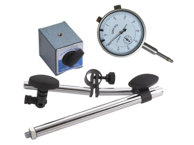 Mikrometer<br />Magnetisk stativ
