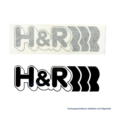 H&R Klistremerker 25 x 7,5 cm