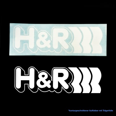 H&R Klistremerker 25 x 7,5 cm