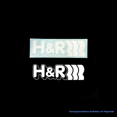 H&R Klistremerke - 14 x 4 cm