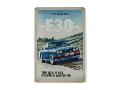 BMW Metall Skilt<br />E30