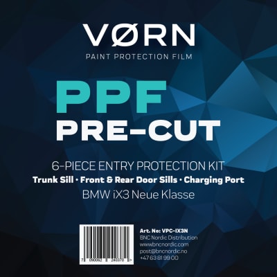 VØRN Pre-Cut PPF BMW iX3 Neue Klasse