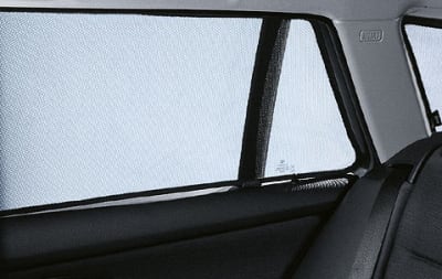 Solskjerming
sideruter