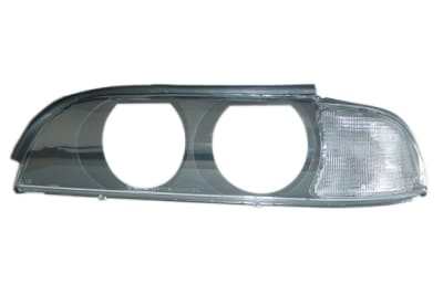 Frontlyktglass med hvit blinklys venstre