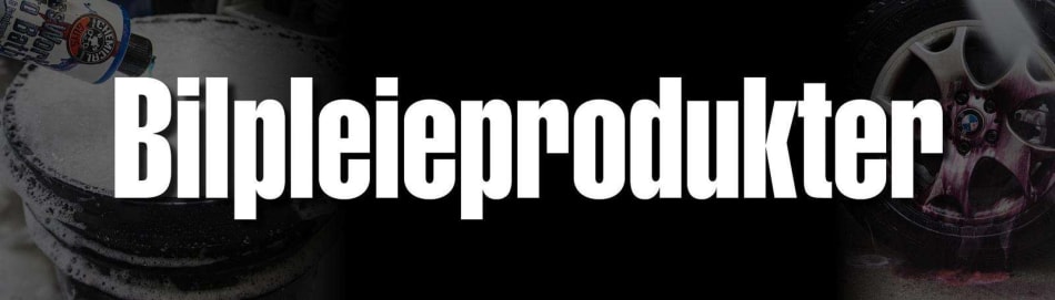 Bilpleieprodukter banner