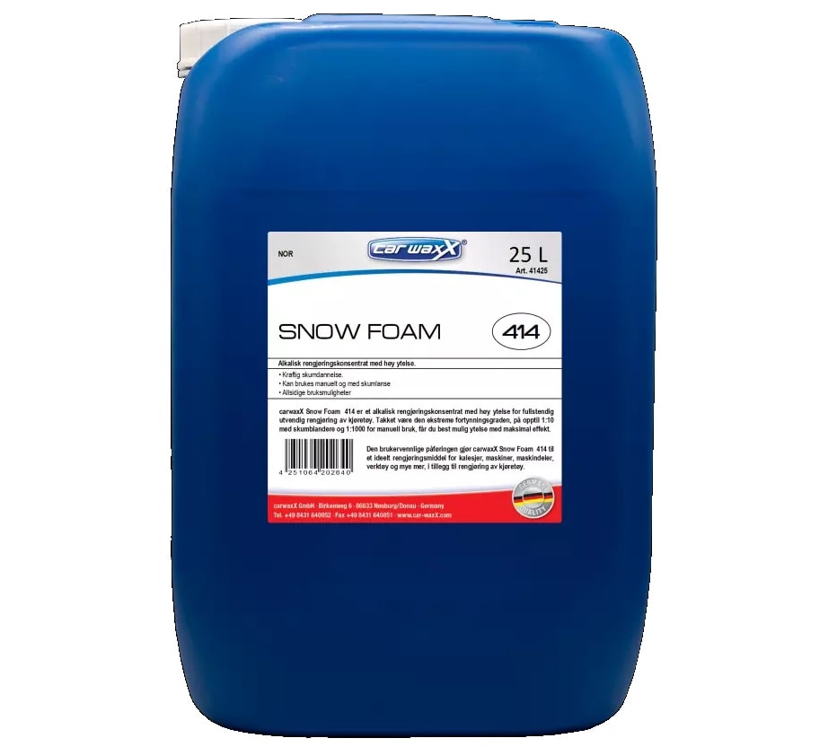 Alkalisk forvask<br />Snow Foam 414