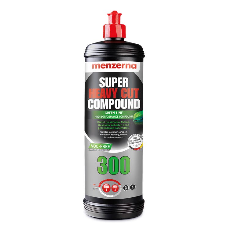 Menzerna Super Heavy Cut Compound 300 - Green Line, 1L