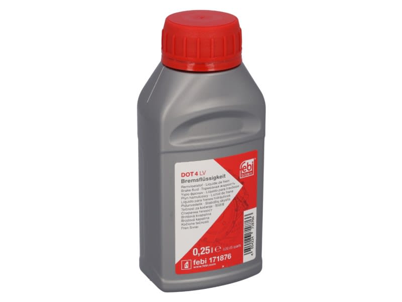 Bremsevæske DOT4 LV, lav viskositet - 250 ml 