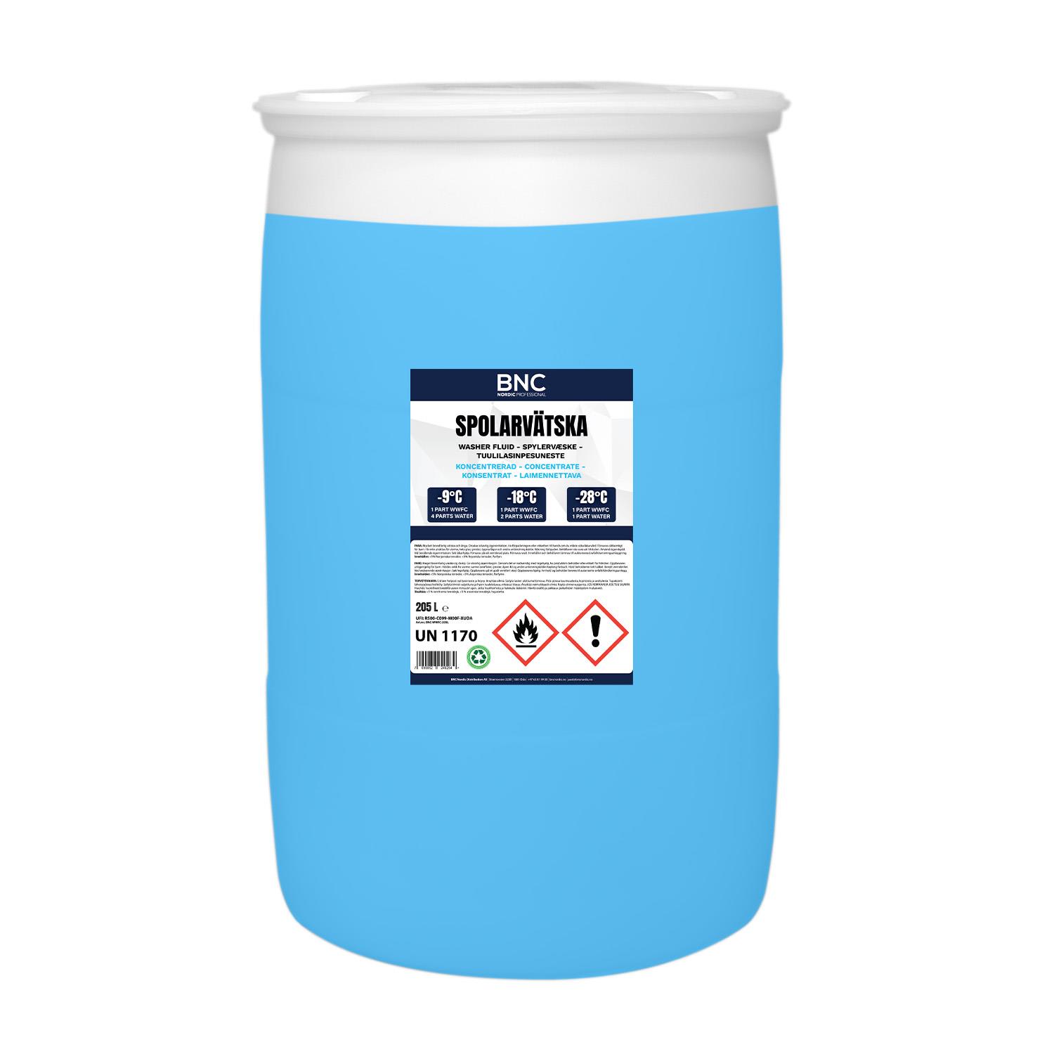 BNC Nordic Professional - Spolarvätska koncentrat