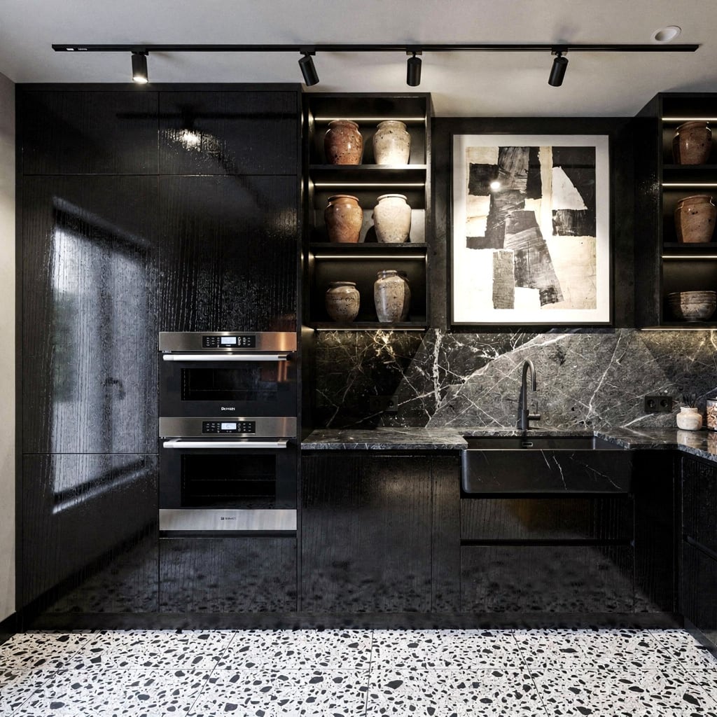 Glossy Goth Meets Stone Cold Fox