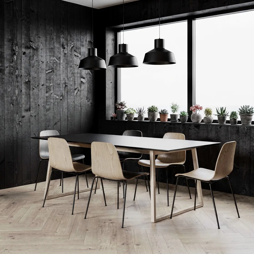 9. Warm Up Black with Scandinavian Principles